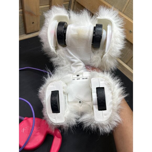 FurReal White Plush Interactive Dog Toy With Remote Control - Picture 7 of 7